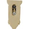 Ekena Millwork 5 1/4"W x 5 1/4"D x 9 1/2"H Devon Traditional Wood Corbel, Maple CORW05X05X09DEMA - alternate 3